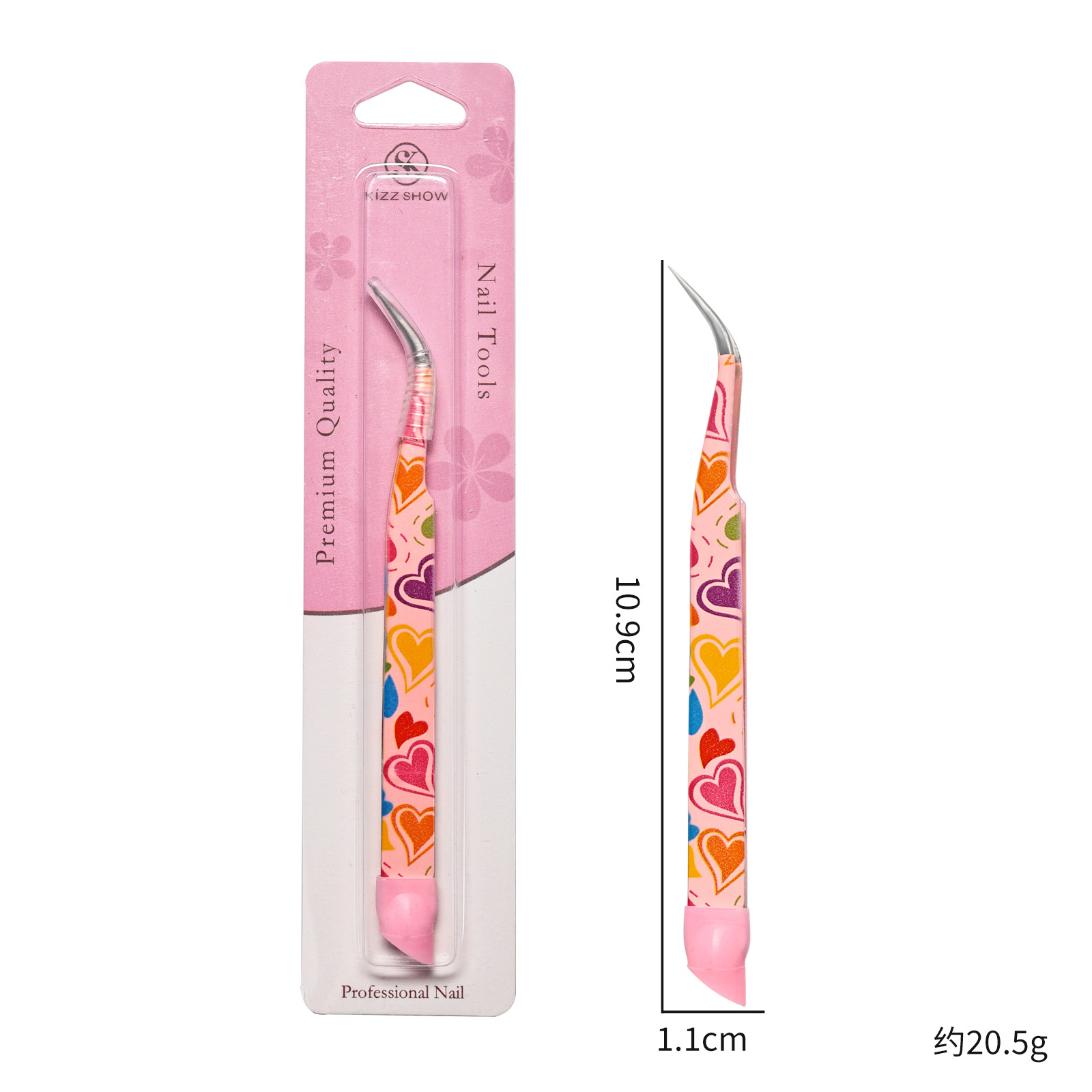Eyelash Extension Japanese - 1/2 шт. маникюрные двусторонние пинцеты, силиконовые