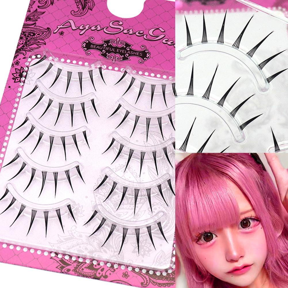 Eyelash Extension Doll Eye - Накладные ресницы One-Piece с черной основой,