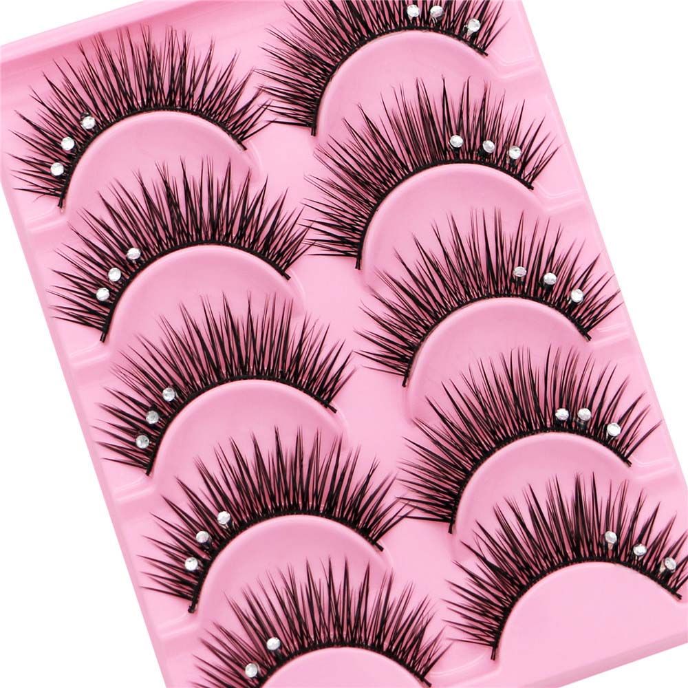 Eyelash Extension For Big Eyes - Ресницы, блестящие стразы, инструмент для макияжа