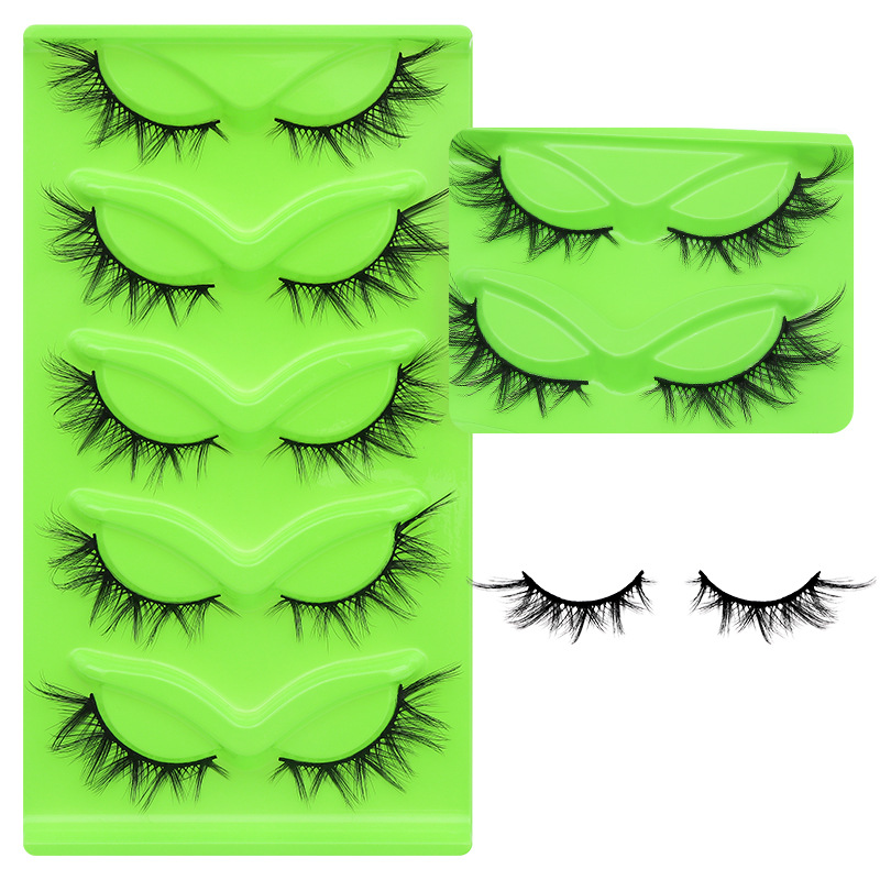 Eyelash Extension Japanese - 5 пар густых пушистых накладных ресниц