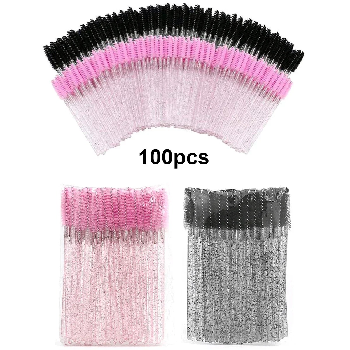 Eyelash Extension Wholesale - 100 шт. одноразовые кисти для ресниц,