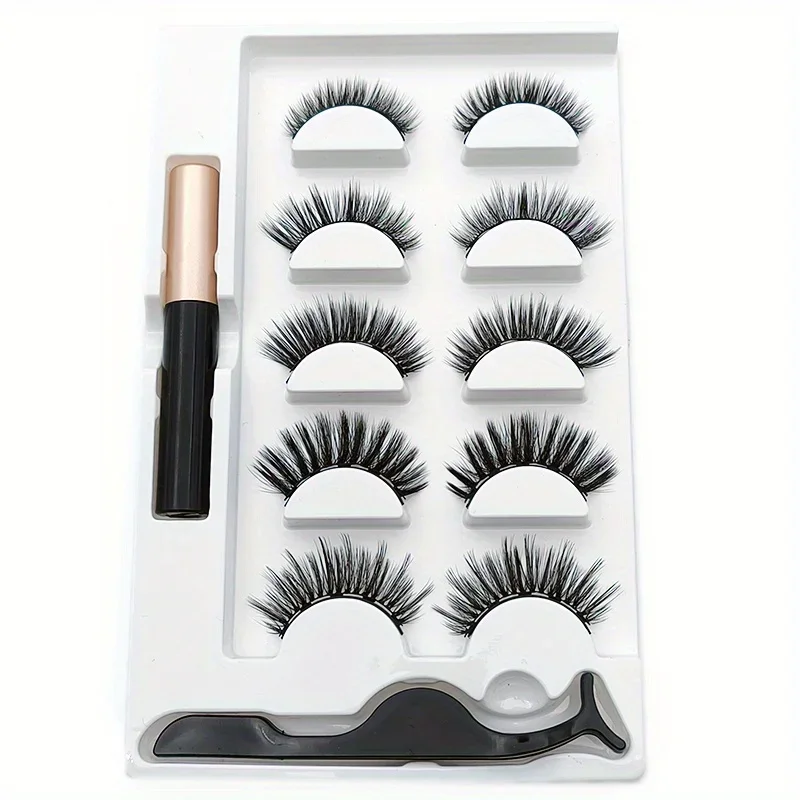 5 пар набор ресниц Magnete, ма – обзор и цена Eyelash Extension Uv Glue