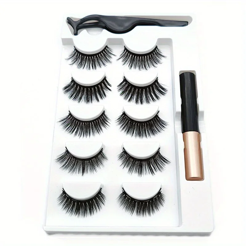 5 пар набор ресниц Magnete, ма – обзор и цена Eyelash Extension Uv Glue