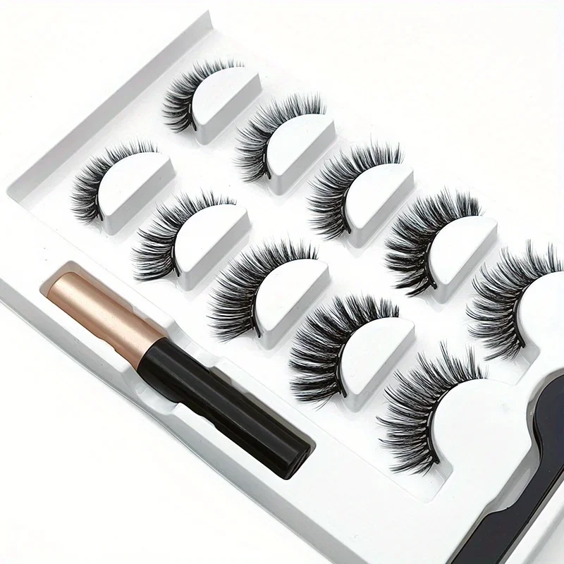 5 пар набор ресниц Magnete, ма – обзор и цена Eyelash Extension Uv Glue