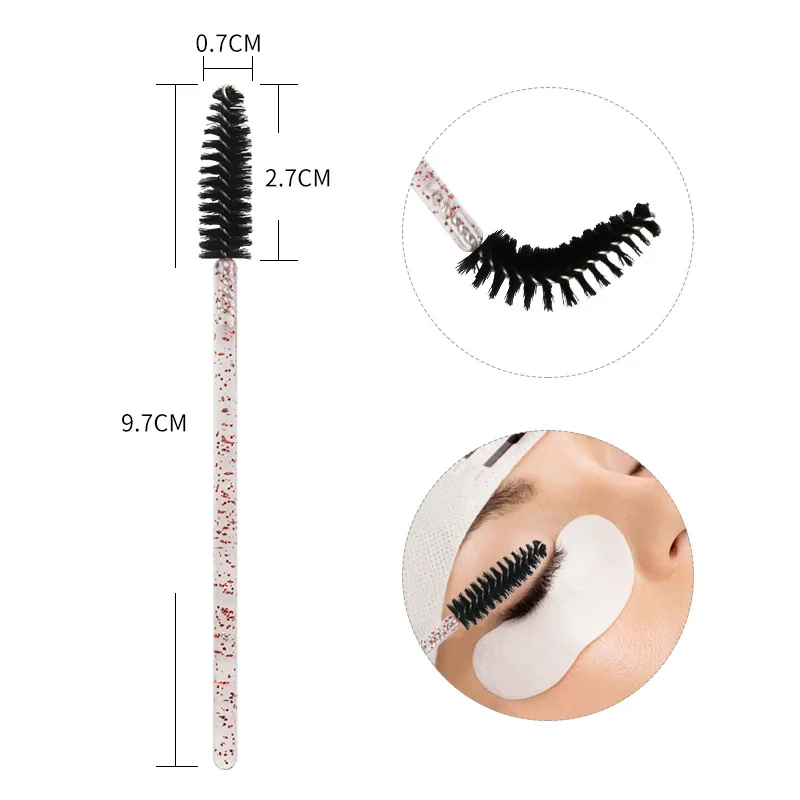 50 шт., кисти для ресниц, тушь – обзор и цена Eyelash Extension Wholesale