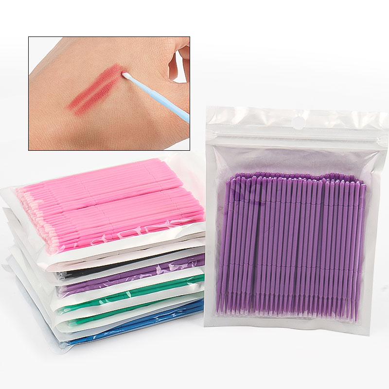 100 шт./пакет, бамбуковые тамп – обзор и цена Eyelash Extension Double Lash