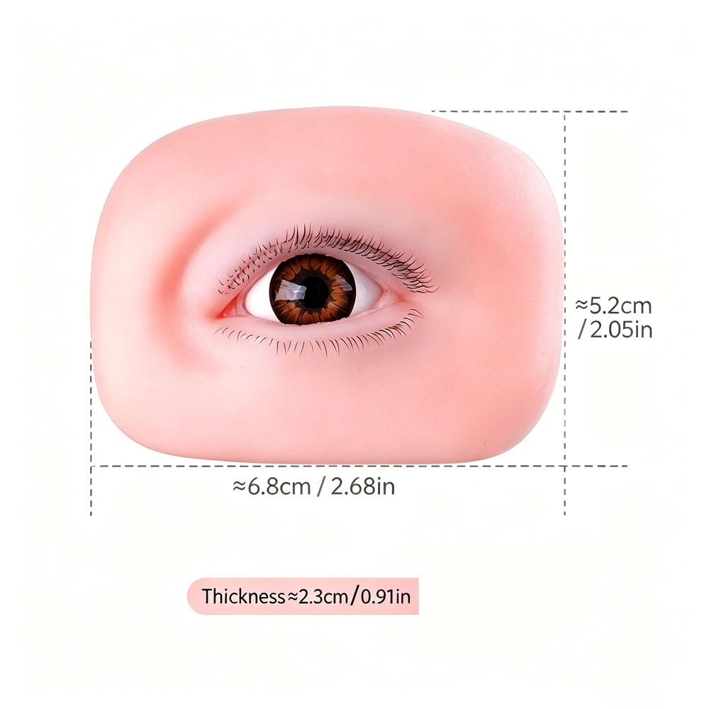 Трехслойная многоразовая силик – обзор и цена Eyelash Extension Doll Eye