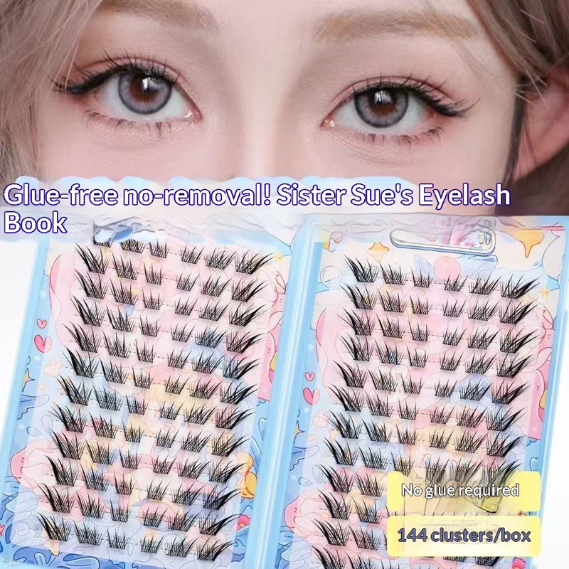 120 кластеров, клей, накладные – обзор и цена Eyelash Extension Uv Glue