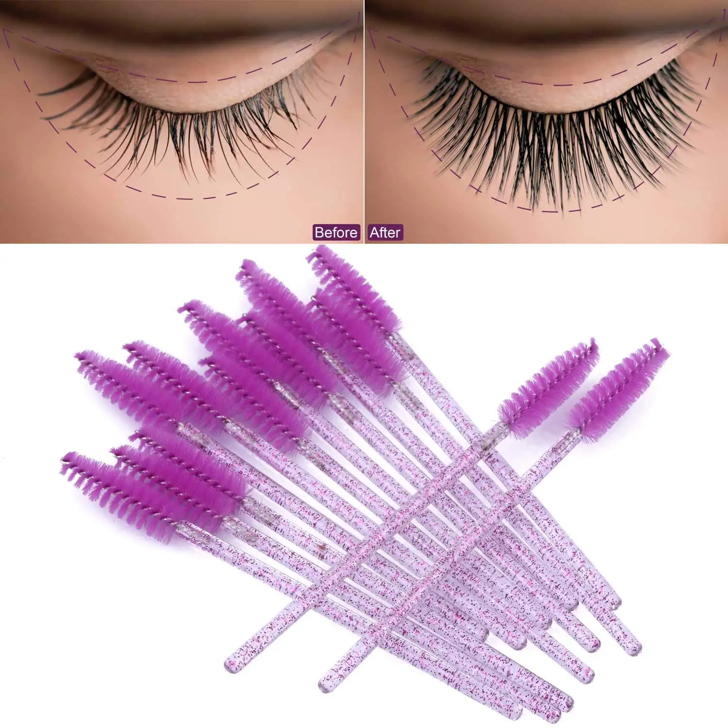 100/1000/2000 шт. одноразовые  – обзор и цена Eyelash Extension Wholesale