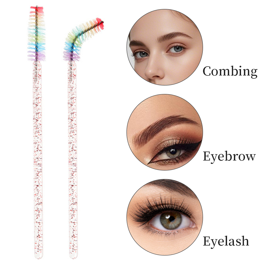 50 шт. Радужные кристальные ки – обзор и цена Eyelash Extension Double Lash