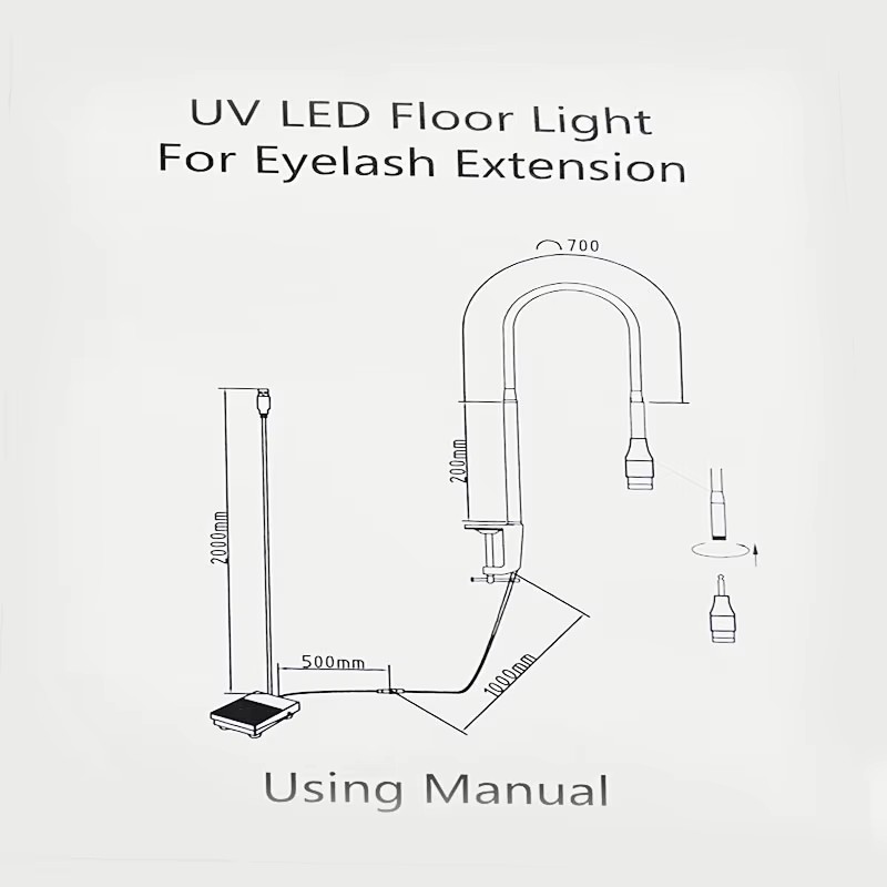 УФ-светильник для ресниц УФ-кл – обзор и цена Eyelash Extension Uv Glue