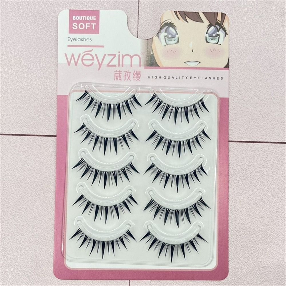 5 пар в упаковке, японские нак – обзор и цена Eyelash Extension Japanese