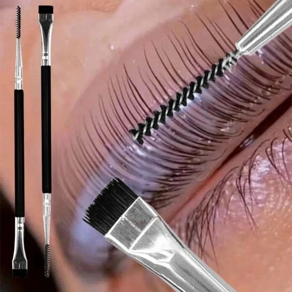 Двусторонняя щетка для ламинир – обзор и цена Eyelash Extension Double Lash