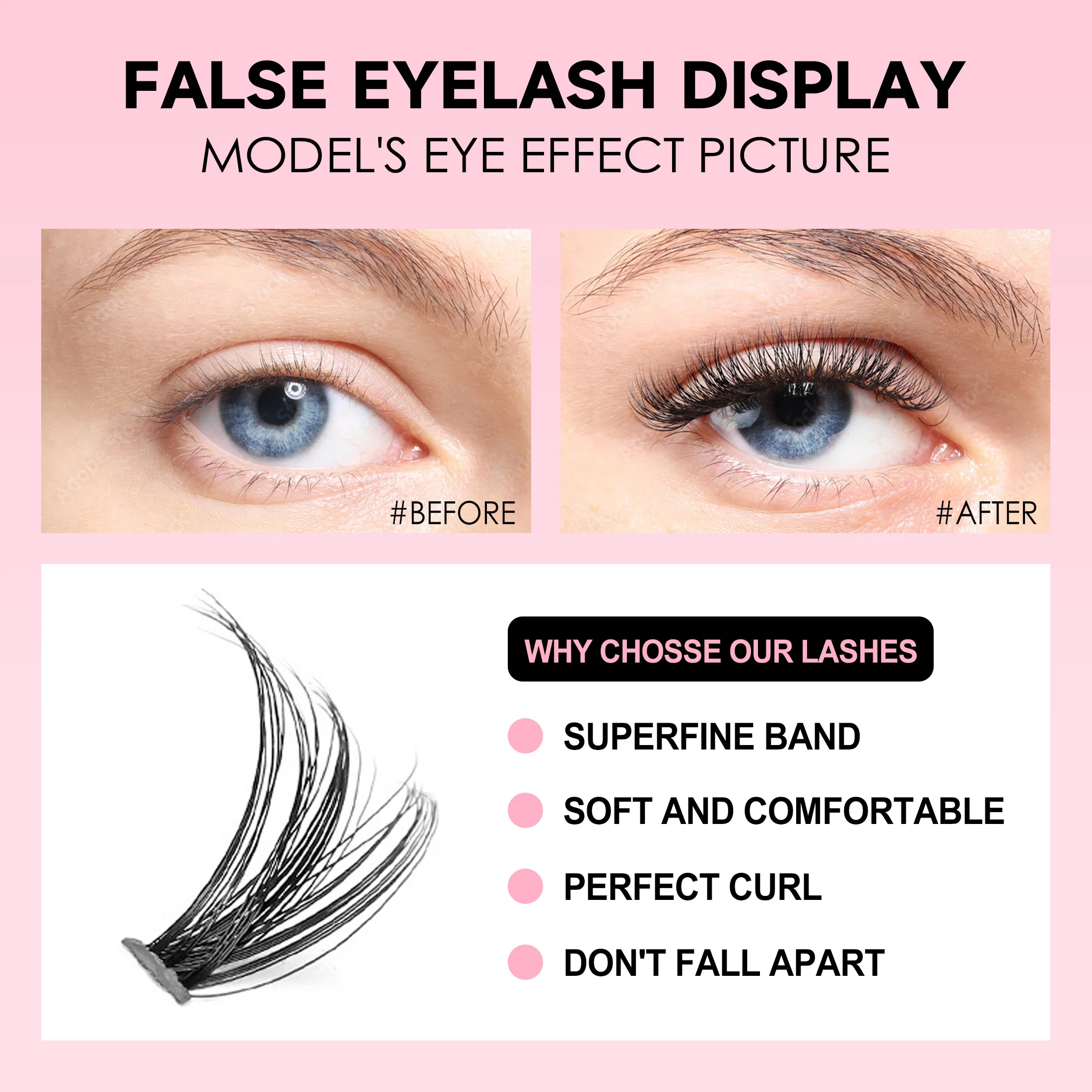 Набор для наращивания ресниц с – обзор и цена Eyelash Extension Remover At Home