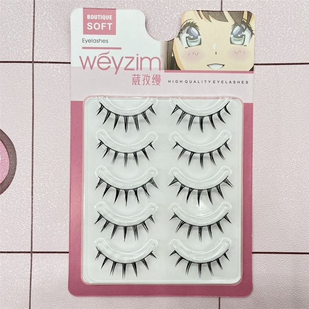 5 пар в упаковке, японские нак – обзор и цена Eyelash Extension Japanese