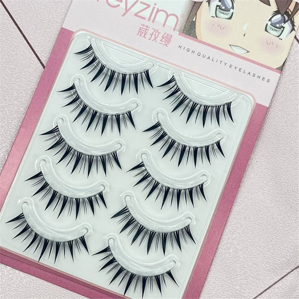 5 пар в упаковке, японские нак – обзор и цена Eyelash Extension Japanese